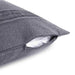 Jaxtyn Cushion Cover 50X50Cm - Charcoal Pan Home
