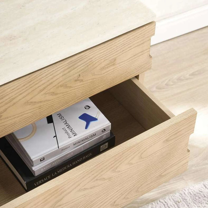 Jaylen Nightstand With 2 Drawer - Natural