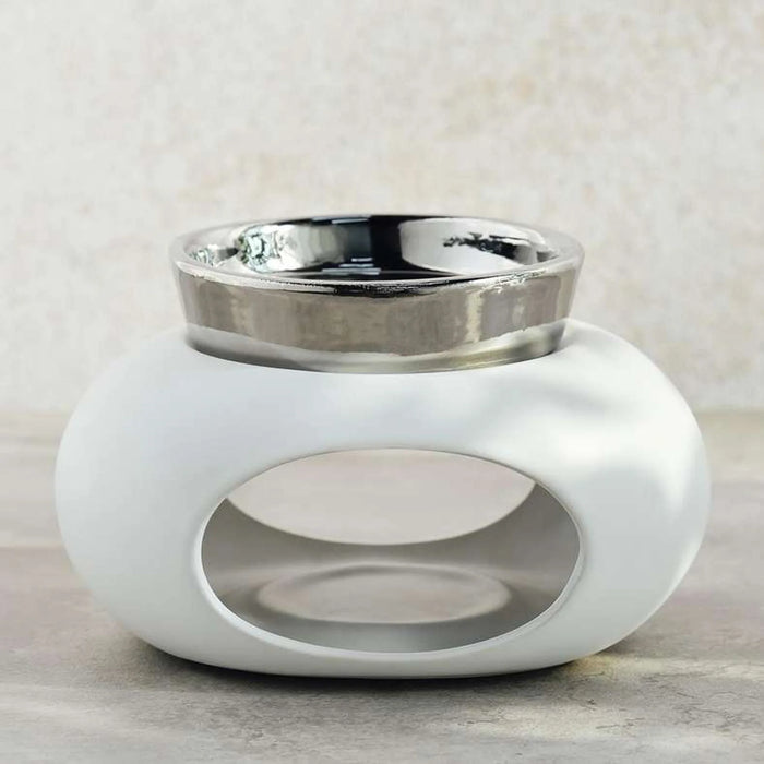 Jazira Oil Burner 14.5X11X9Cm - White