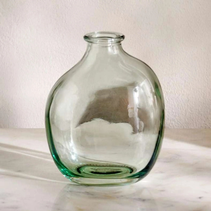 Joey Glass Amphora Vase 7X5.6X15Cm - Blue