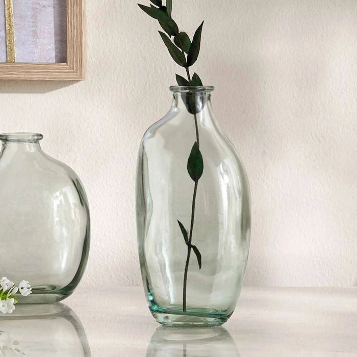 Joey Glass Bud Vase 8.8X6X11Cm - Blue