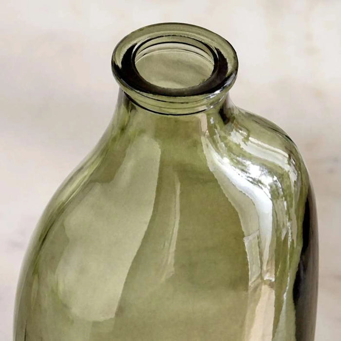 Joey Glass Bud Vase 8.8X6X11Cm - Green