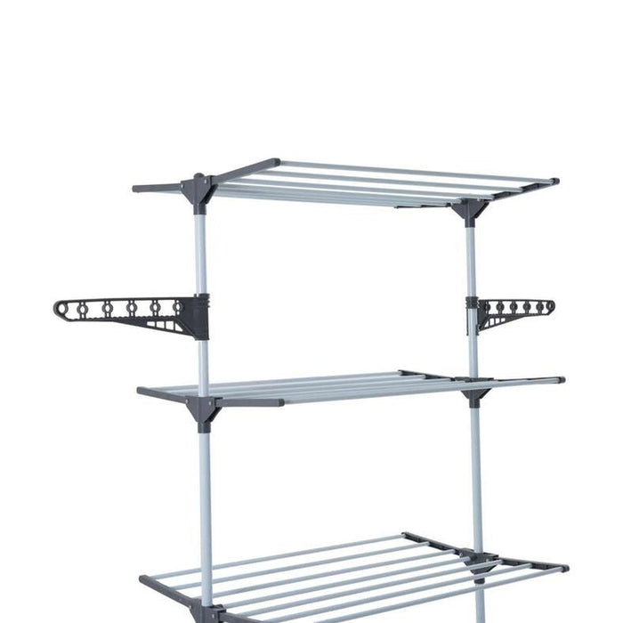 Johrain Foldable Cloth Dryer With 16M Drying Space - White Pan Home
