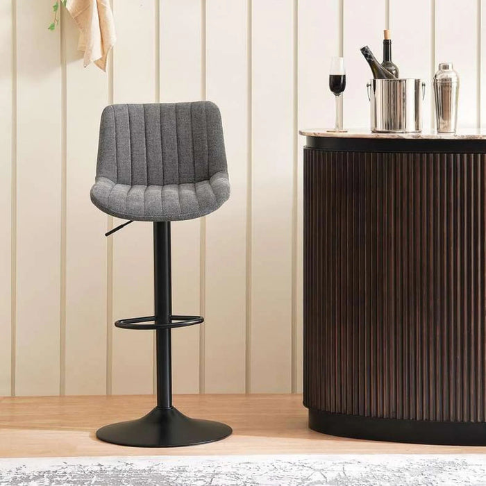 Jonas Bar Stool - Grey Pan Home
