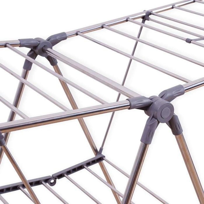 Jordan Foldable Cloth Dryer - Silver Pan Home