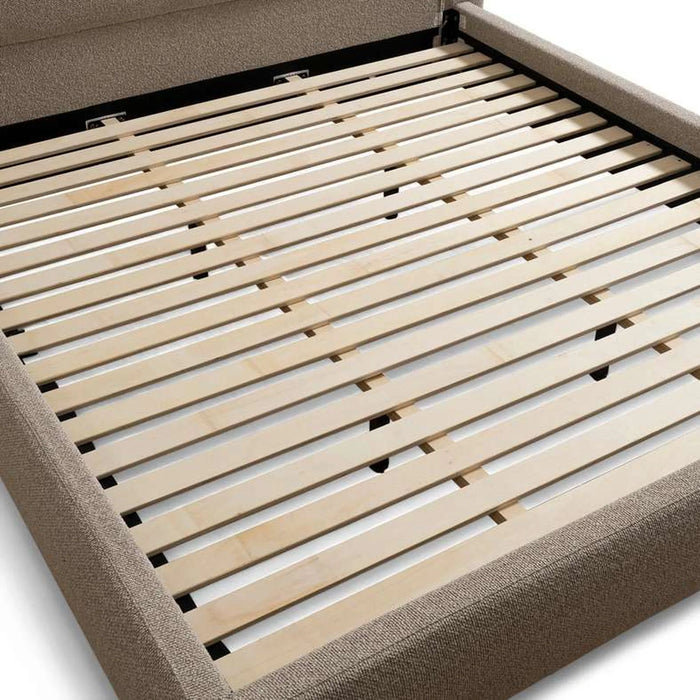 Josna King Bed 180X200 Cm - Grey