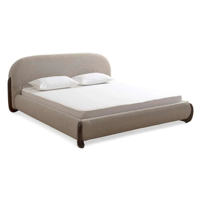 Josna King Bed 180X200 Cm - Grey