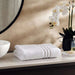 Jovia Zero Twist 500 Gsm Bathtowel - White Pan Home