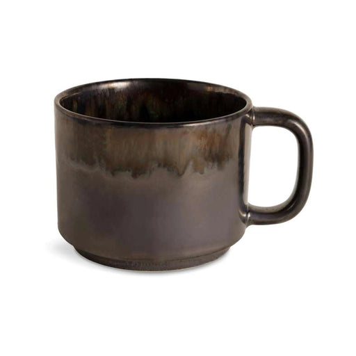 Jovin Reactive Glaze Stoneware Mug 570Ml -Metalic Blue Pan Home