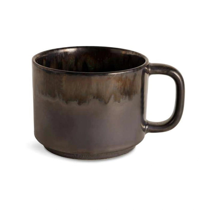 Jovin Reactive Glaze Stoneware Mug 570Ml -Metalic Blue Pan Home