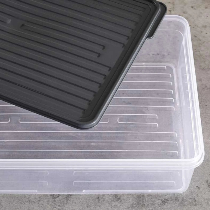 Juan Storage Container 3.25L- Clear & Grey