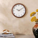 Julian Wall Clock Dia 30.5Cm - Brown Pan Home