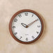 Julian Wall Clock Dia 30.5Cm - Brown Pan Home
