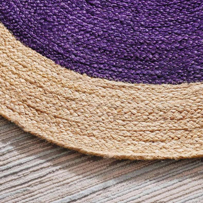 Julien Handmade Jute Rug - 90Cm Round Pan Home