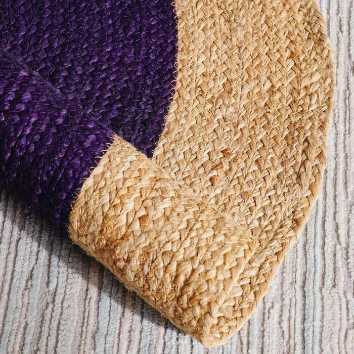 Julien Handmade Jute Rug - 90Cm Round Pan Home