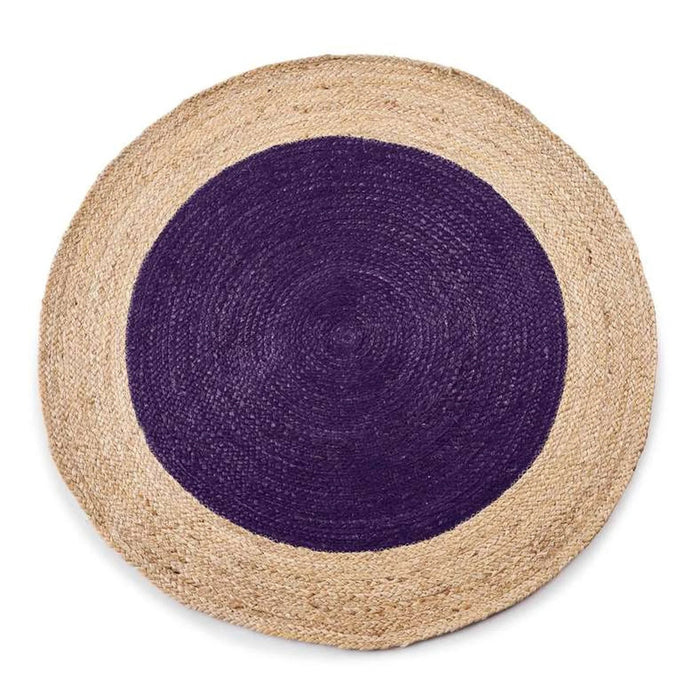 Julien Handmade Jute Rug - 90Cm Round Pan Home