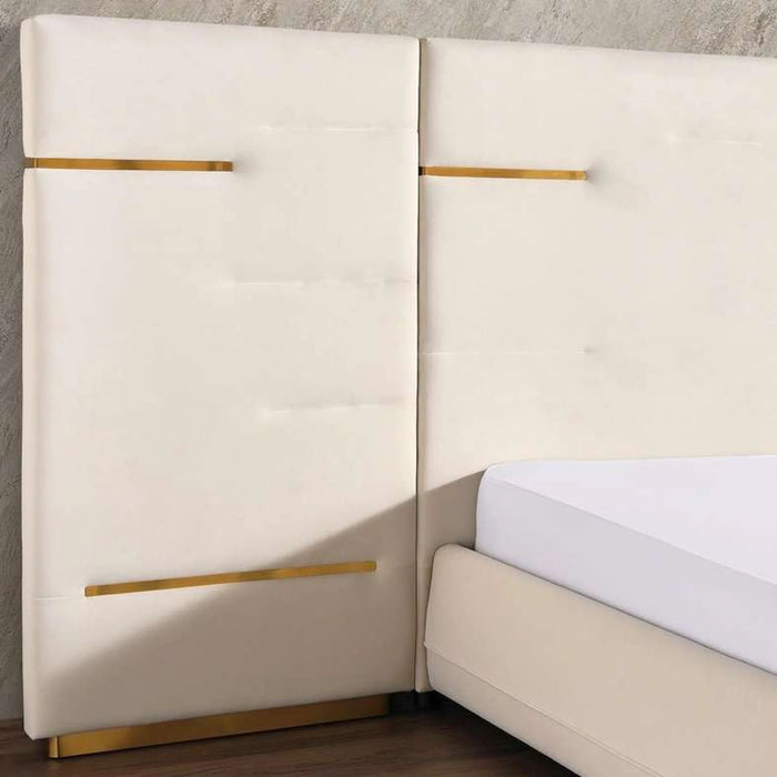 Juliette Super King Bed 200X200 - Beige