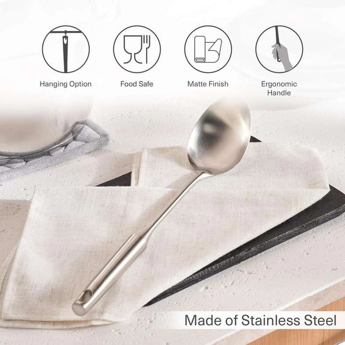 Jumanna Serving Spoon 38Cm - Chrome