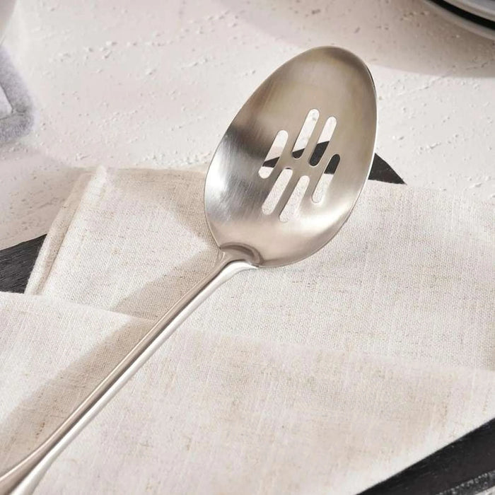 Jumanna Slotted Spoon 38Cm - Chrome
