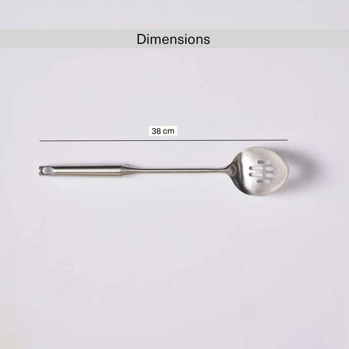 Jumanna Slotted Spoon 38Cm - Chrome