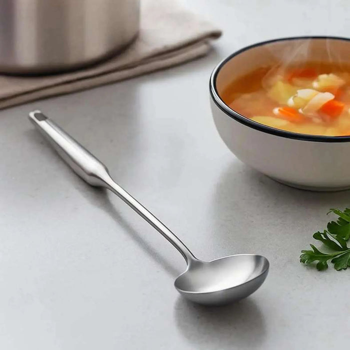 Jumanna Soup Ladle 35Cm - Chrome