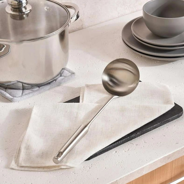 Jumanna Soup Ladle 35Cm - Chrome