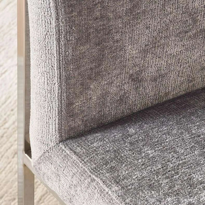 Juniper Dining Chair - Grey & Silver