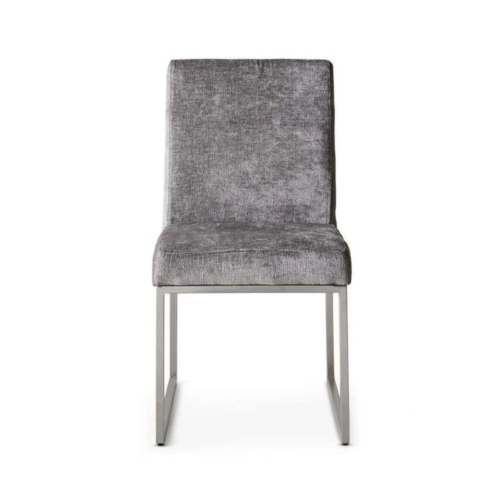 Juniper Dining Chair - Grey & Silver