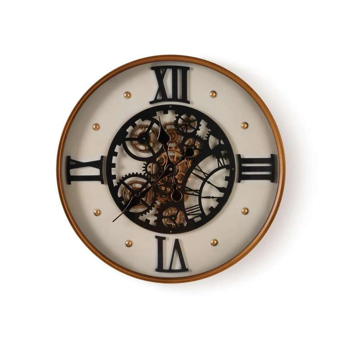 Jupiter Gear Wall Clock Dia 60Cm - Brown Pan Home