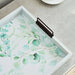 Jura Wooden Serving Tray 40X40X8Cm - White Pan Home