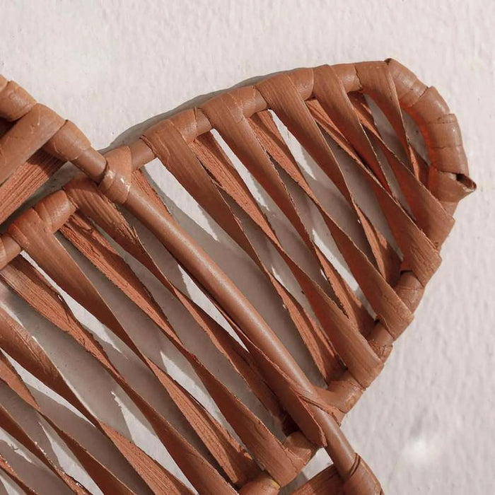 Juvenile Plastic Rattan Swallow Wall Accent 35X25.6X1.3Cm - Brown