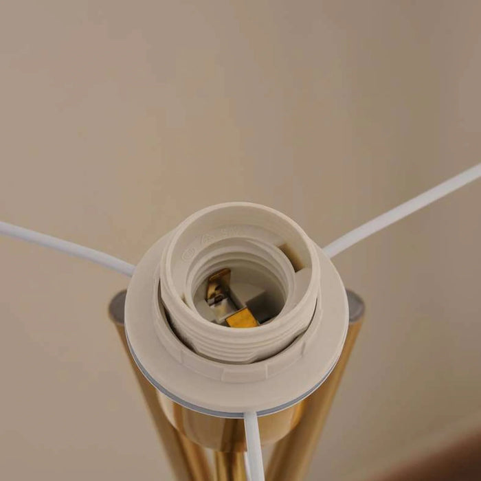 Kaede E27 Metal Floor Lamp 38X154Cm - Gold