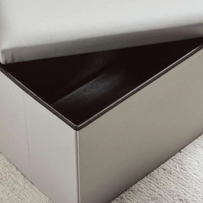 Kairo Storage Ottoman 76X38X38Cm-Grey
