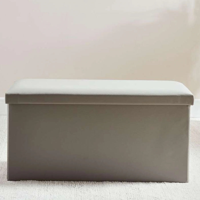 Kairo Storage Ottoman 76X38X38Cm-Grey