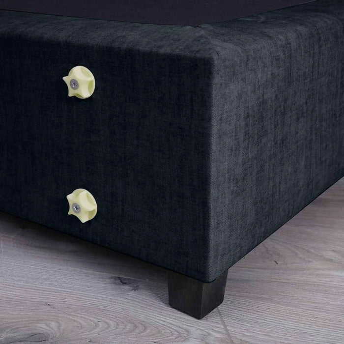 Kalypso Base Chanel Dark Grey 160X200 Cm
