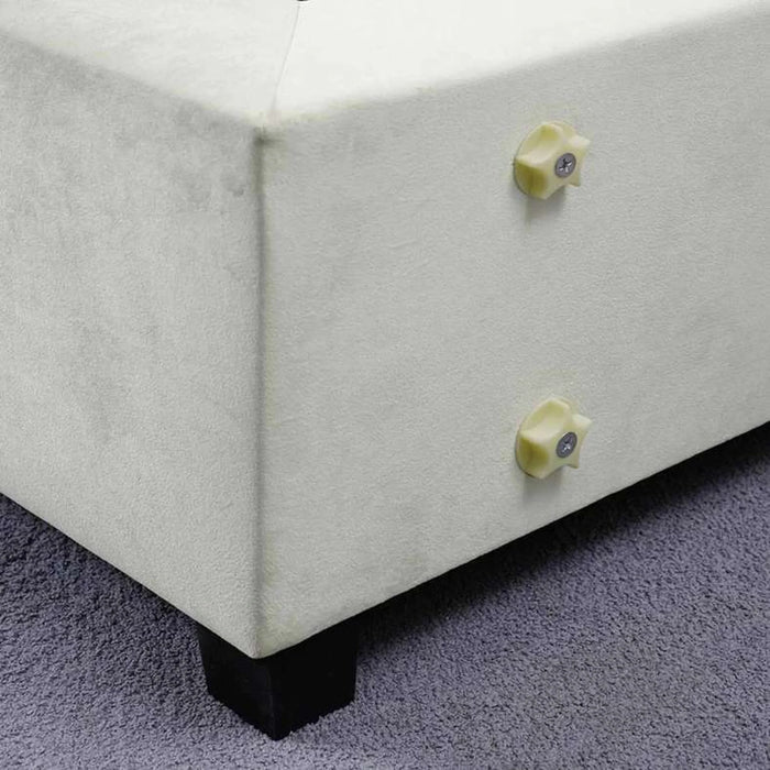 Kalypso Base Velvet White 100X200 Cm