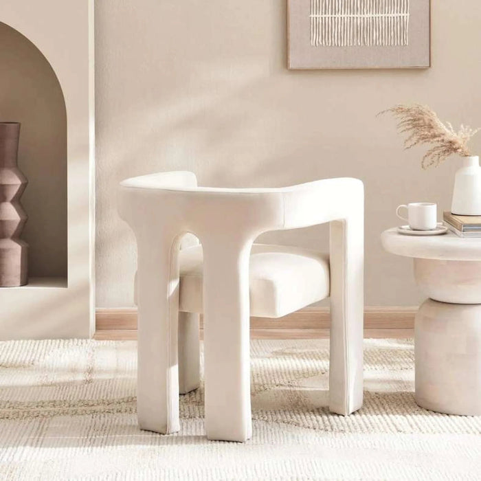 Kandel Accent Chair - Cream Pan Home