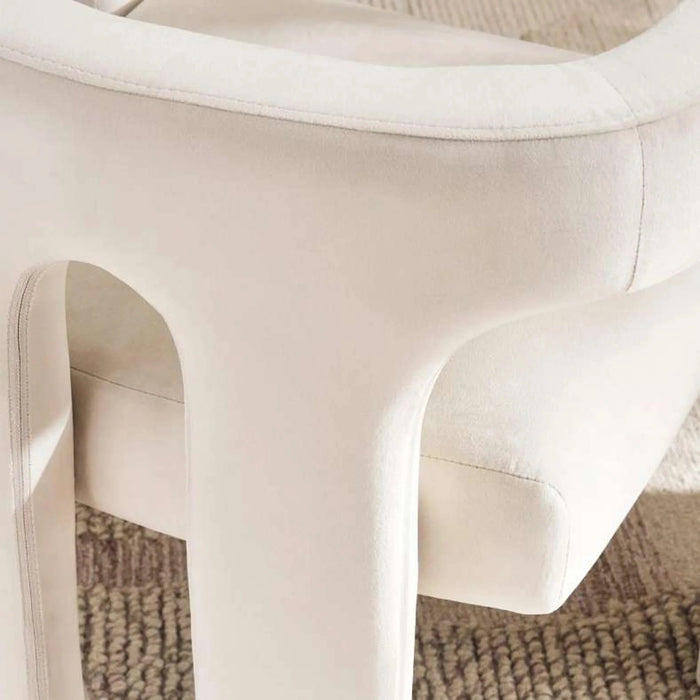 Kandel Accent Chair - Cream Pan Home