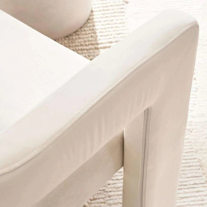 Kandel Accent Chair - Cream Pan Home