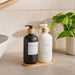 Kansas 3-Piece Bath Accessory Set -Black/White Pan Home