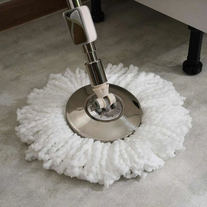 Kansas 4-Piece Stainless Steel Spin Mop Set 7L - Gold