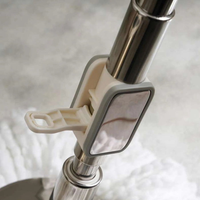 Kansas 4-Piece Stainless Steel Spin Mop Set 7L - Gold