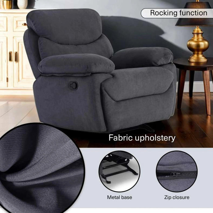 Kasidon Single Seater Recliner Sofa Pan Home