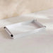 Kate Pu Decor Tray 40X25X4Cm - White Pan Home