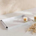 Kate Pu Decor Tray 4X30X4Cm - White Pan Home