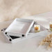 Kate Pu Decor Tray 4X30X4Cm - White Pan Home