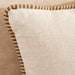 Kave Textured Down Feel Filled Cushion 50X50Cm -Rust Pan Home