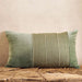 Kave Velvet Embroidery Down Feel Filled Cushion 30X50Cm - Olive Pan Home