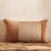 Kave Velvet Embroidery Down Feel Filled Cushion 30X50Cm - Rust Pan Home