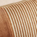 Kave Velvet Embroidery Down Feel Filled Cushion 30X50Cm - Rust Pan Home